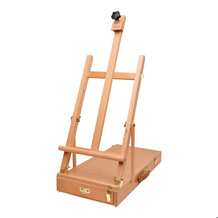 Mini Chevalet En Bois Pour Présenter Toiles, Photos, Cartes – Format 20 X 30 Cm, Design Triangulaire - 11