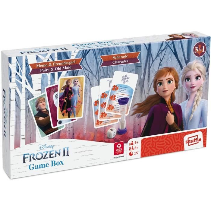 ASS La Reine des Neiges 2 Boîte de Jeu - 22501550 - Cdiscount Jeux - Jouets