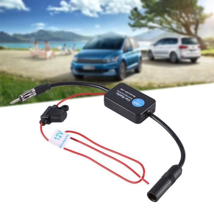 Amplificateur Radio d'Antenne Universel Réception de Signal d'Antenne de  Radio de Voiture FM 12V-AIM - amplificateur hifi, avis et prix pas cher -  Cdiscount