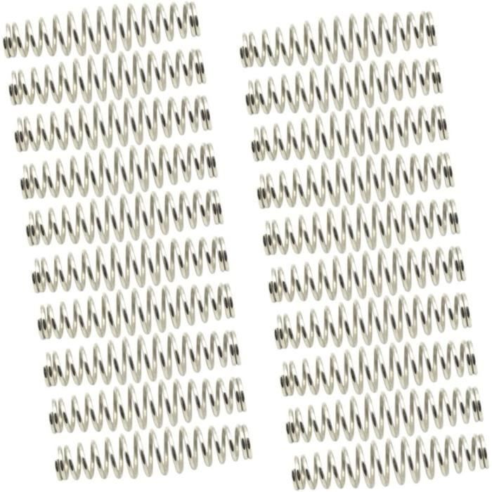 Teegxddy 4 Pièces Ressorts De Sécateurs,Ressort De Sécateur 6cm, Remplacement Du Ressort De Sécateur,Pièces De Ressort De Sécateur De Jardin En Acier Inoxydable à Ressort De Volute De Rechange