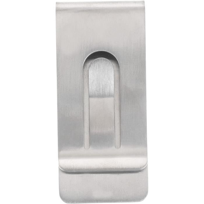Lot De 6 Pinces à Billets En Acier Inoxydable - Mince, Doré - Pour Cartes, Argent, Factures - Portefeuille Minimaliste