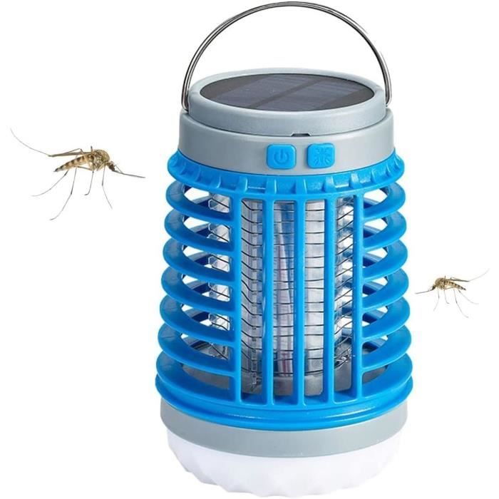Protection Moustiques Intérieur Extérieur Lampe Anti Moustiques Dufuso 2 En 1 - UV + LED, 2500V, étanche IPX4 Lampe Tue Moustique électrique Uv Led 2500v Intérieur Extérieur