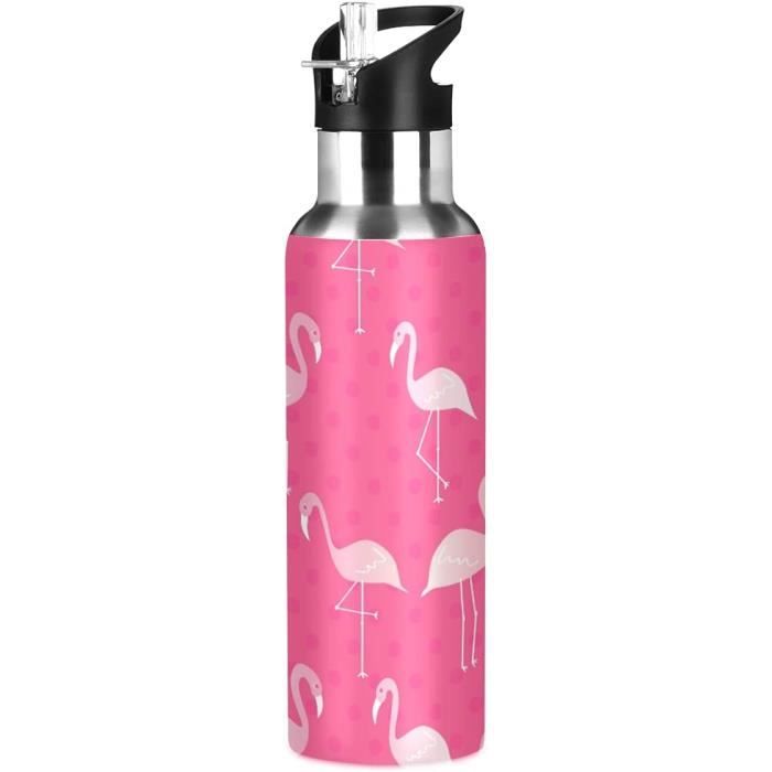 Gobelet Isotherme Tervis Flamingo Swirl En Acier Inoxydable - 887 Ml, Isolation Triple, Sans BPA