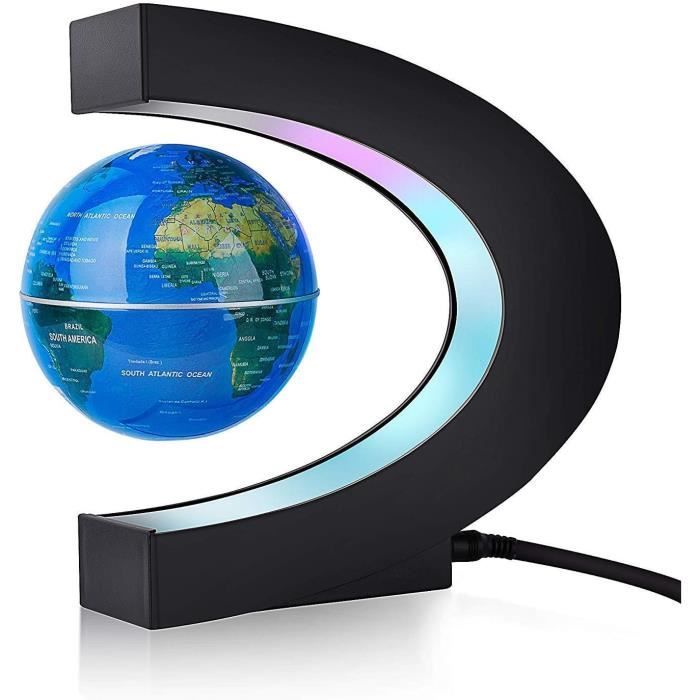 Globe Flottant Electronique LED à Lévitation Magnétique - Mon Enseigne