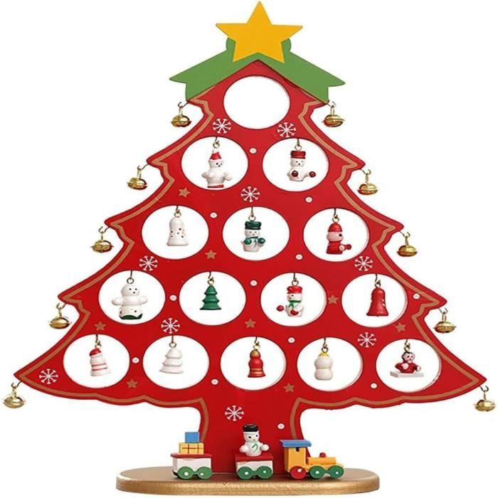 Mini Sapin De Noël Artificiel En Bois À Faire Soi-Même - Décoration De Mini Sapin De Noël Artificiel En Bois À Faire Soi-Même - Décoration De
