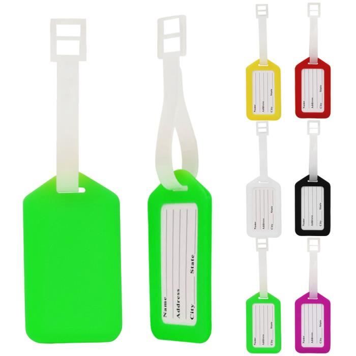 Accessoires Busirde 10pcs Plastique Boarding Vérifiez Le nom Voyage