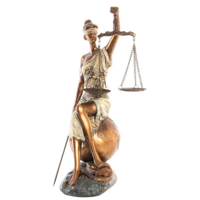 Statuette en polyrésine Single stons 8.5 x 6.5 x 24 cm