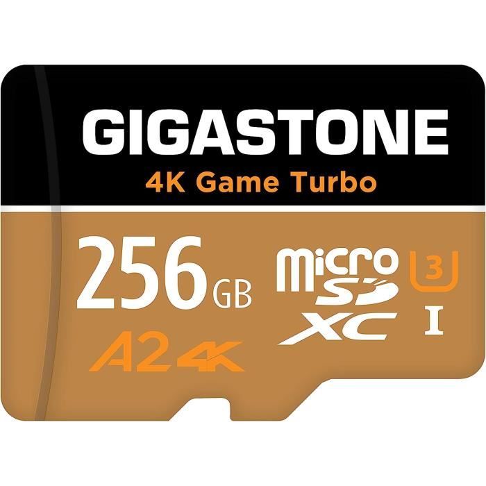 24,99 euros la carte mémoire microSDXC 256 Go de chez Transcend