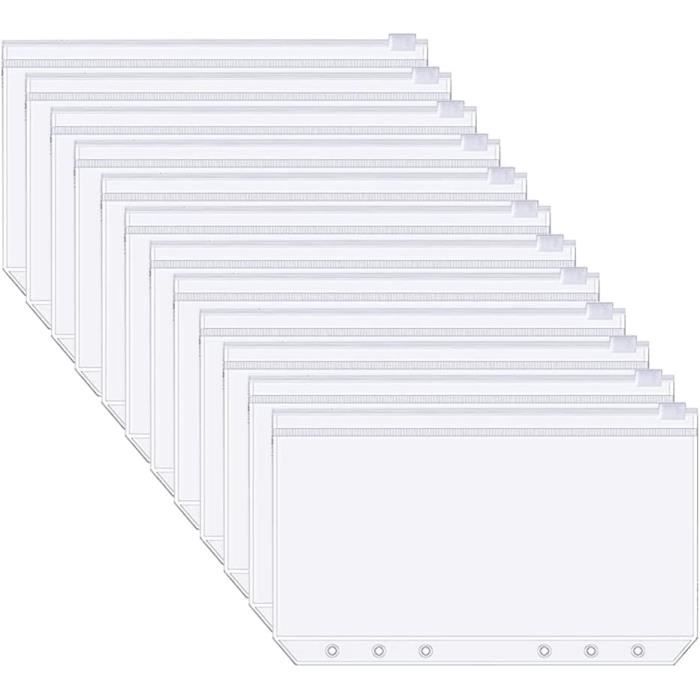 Mécanisme De Classeur à 6 Anneaux Doré Pour Carnet A5 - Lot De 2 Avec Vis - Remplacement Pour Agenda, Planner