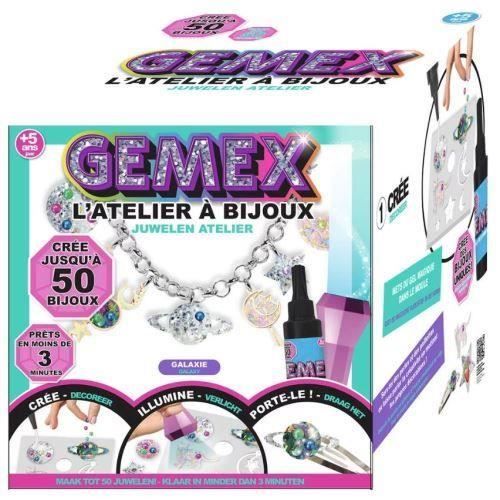 GEMEX - L`atelier pour créer son propre et unique bijoux en moins de 3 min  - Vu à la Télé - le pack galaxie - Cdiscount Beaux-Arts et Loisirs créatifs