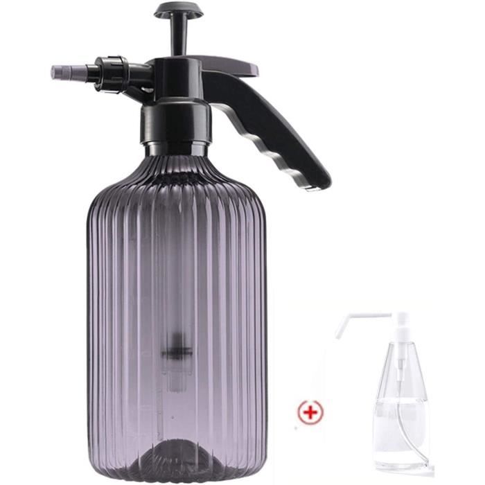 Vaporisateur Plantes En Verre Vintage 240ml - Arrosoir Pompe Bronze Pour Plantes D'Intérieur (Jaune)