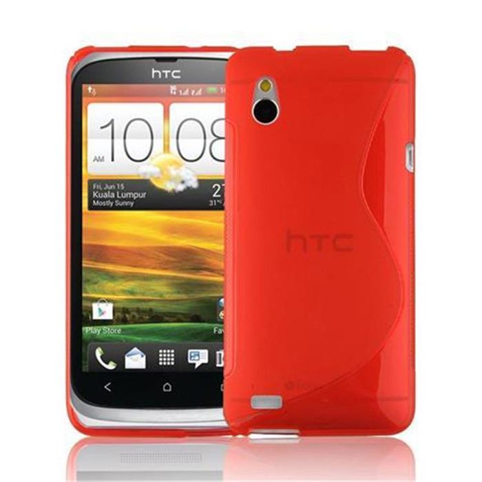 Housse En Silicone Gel Noir Pour HTC One V - Coque Souple Anti-chocs, Neuve Emballée