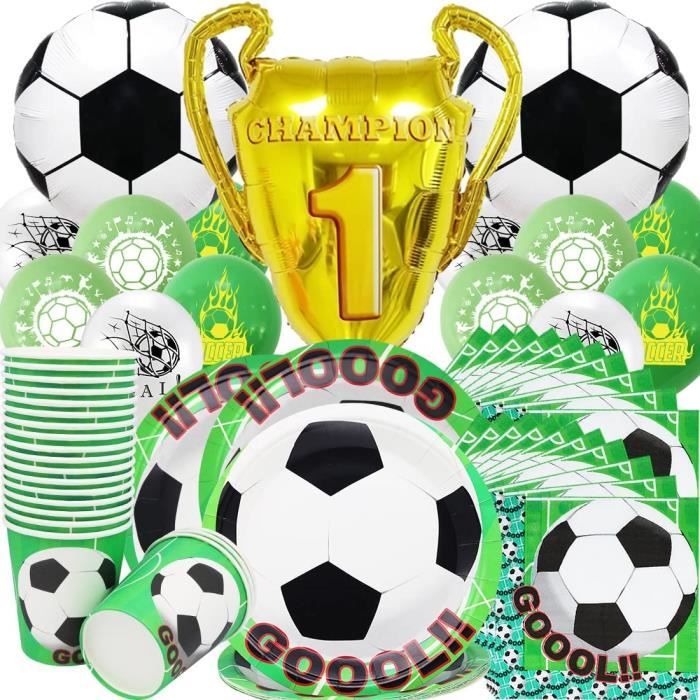 DAGORD Football Décoration Anniversaire Garçon Fournitures De