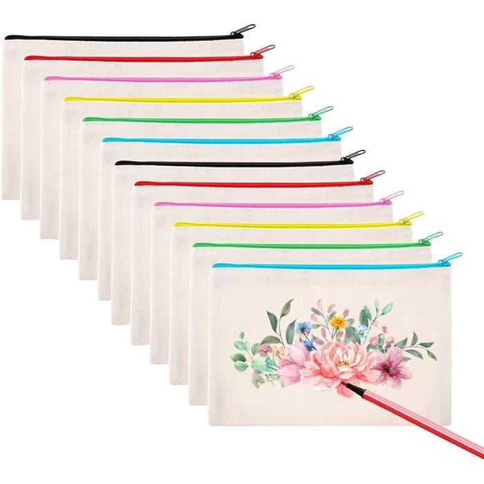 Kit Sac à Colorier Enfant - 12 Pièces Avec Crayons Empilables - Idée Cadeau Anniversaire Ou Fête
