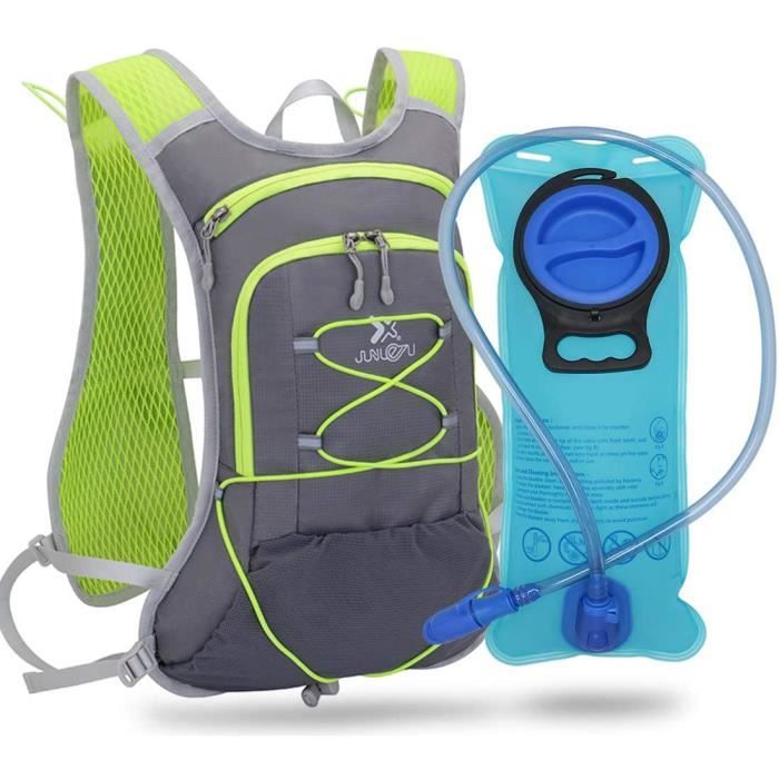 Sac Hydratation avec Poche d eau 2L Reservoir Sac a Dos de Course a Pied Leger 6L pour Femme Homme Sac Trail Running pour 29 Cdiscount