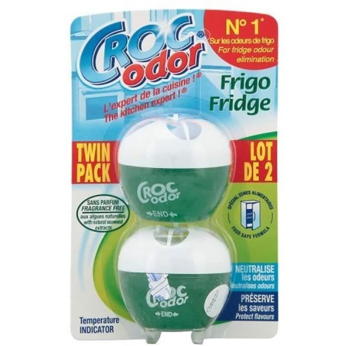 Désodorisant frigo XL aux algues CROC'ODOR