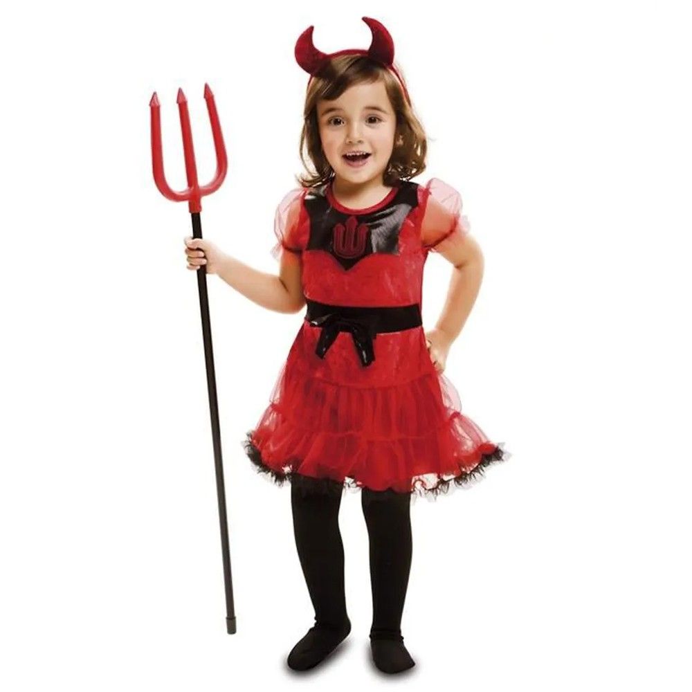 Déguisement Diablesse - My Other Me - Halloween - Robe Rouge - 1-2 ans - Fun Company 202250