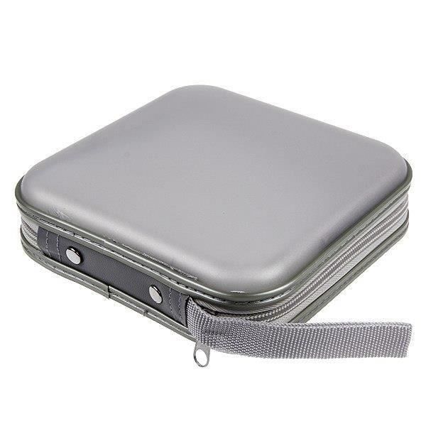 Classeur Rangement Boite Pochette Etui Range 40 Cd Dvd Sac Sacoche