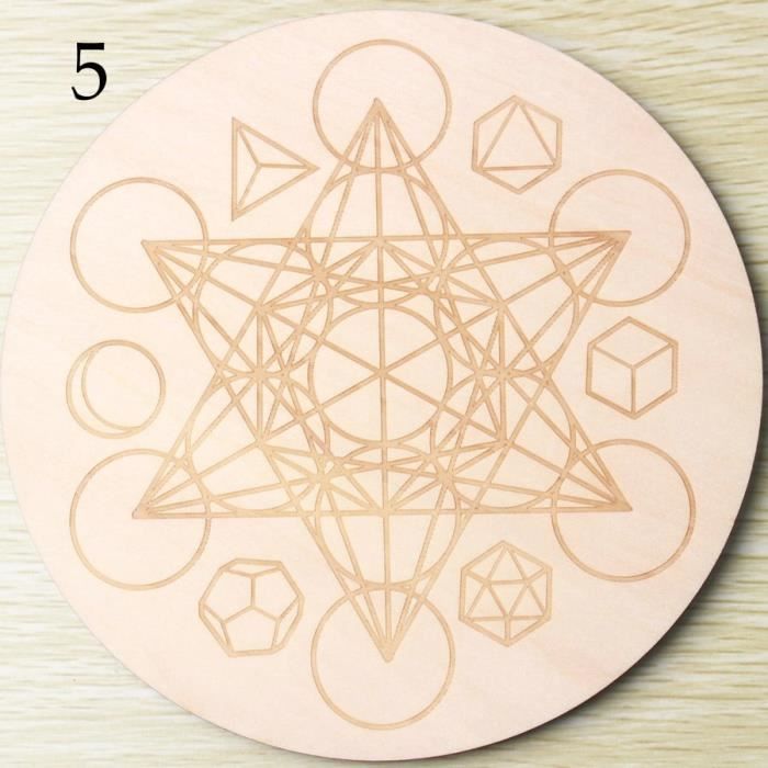 Statue deco,Planche ronde en bois, 15cm-20cm-30cm (1 pièce), modèle ...