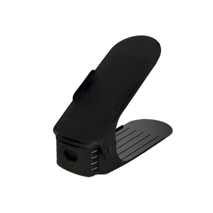 Rangement chaussures - étagère chaussure murale ajustable pour trois