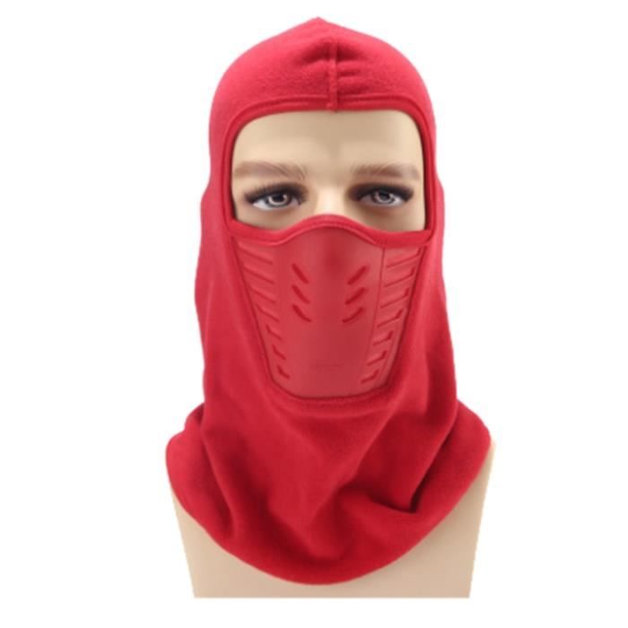 Masque de moto et de ski coupe-vent pour hommes et femmes, écharpe