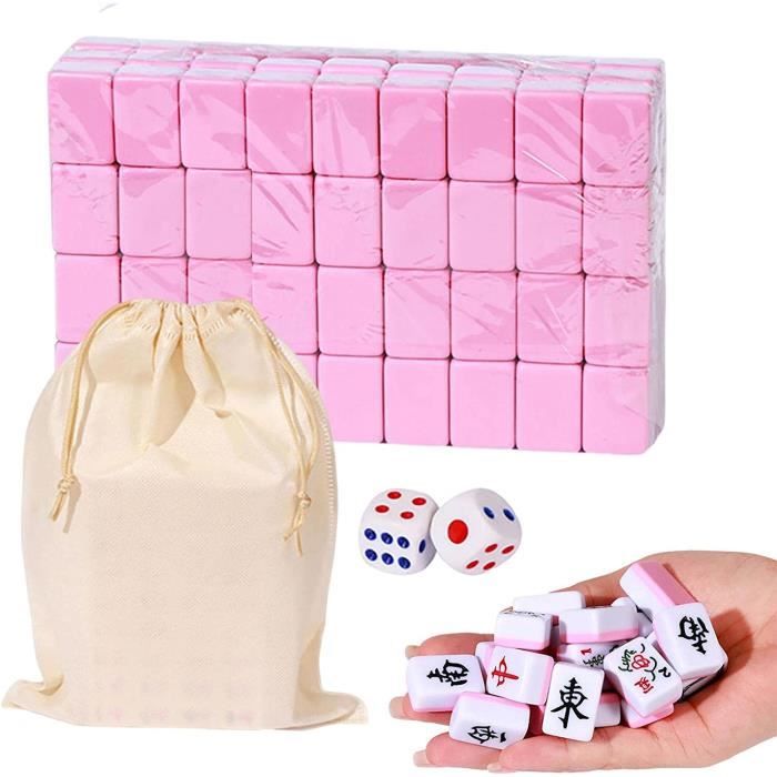 Mini Jeu De Société De Voyage, Jeux De Mahjong Traditionnels Chinois