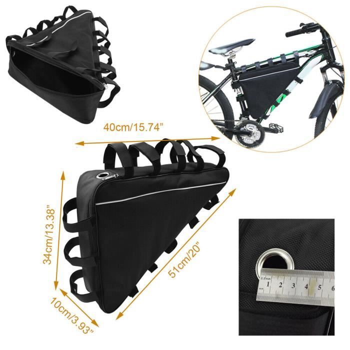 ZOOQUE Sacoche de Guidon de Vélo Étanche 3L-7L Sac de Guidon de Vélo Sac Avant de Vélo