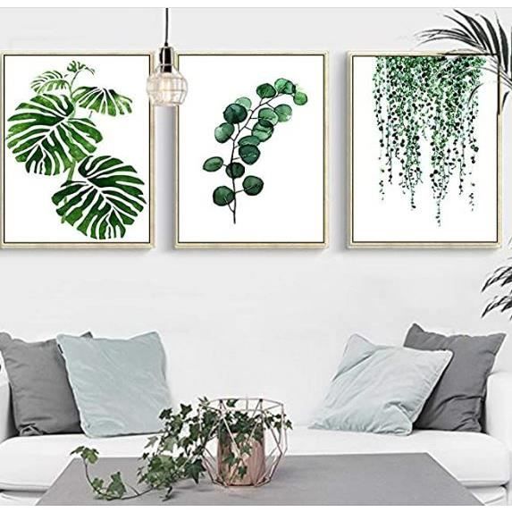 Set de 4 tableaux Fitness Salle d'entraînement Centre de fitness Moderne Tableau mural Déco |Motivations FIT Poster DIN A4 | Set d'affiches modernes Impression d'art en couleur Décoration- sans cadre