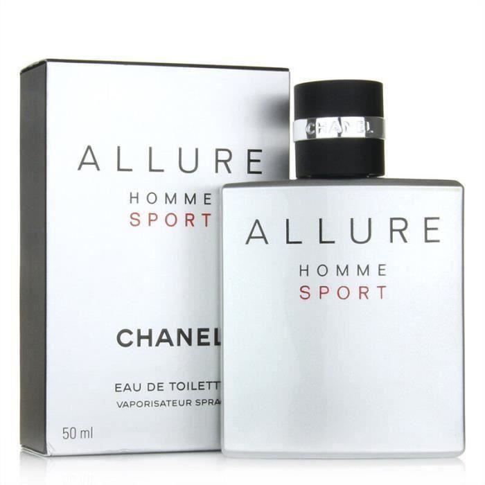Authentique CHANELS Allure Homme Sport Parfum Eau de Toilette