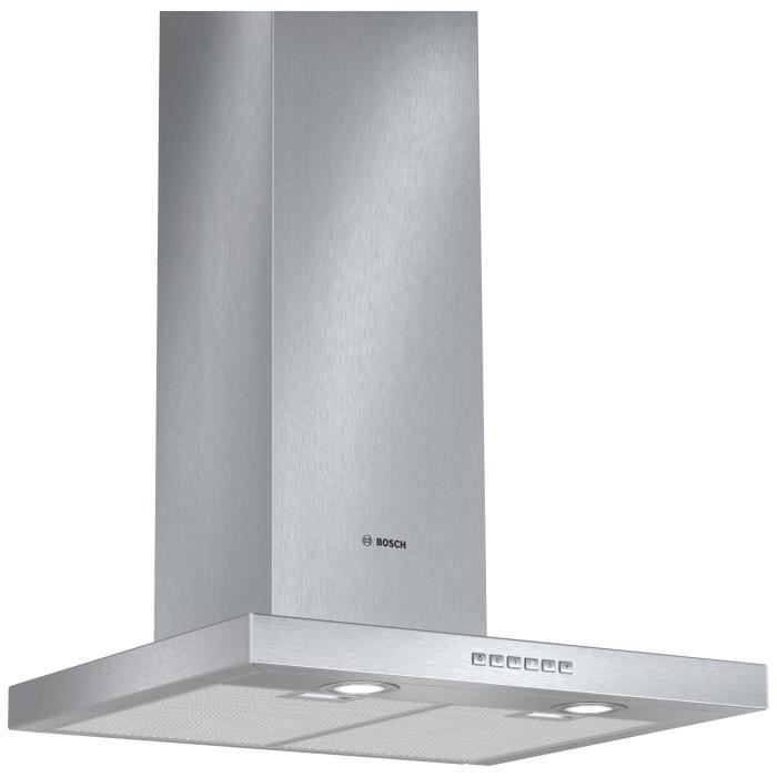 Bosch Hotte Decorative Murale 60cm 44db 843m3 H Inox Dwb067a52 Achat Vente Hotte Cdiscount