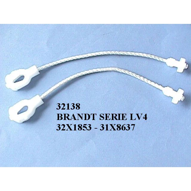Câble de maintien de porte BRANDT LV4 Compatible avec plusieurs marques
