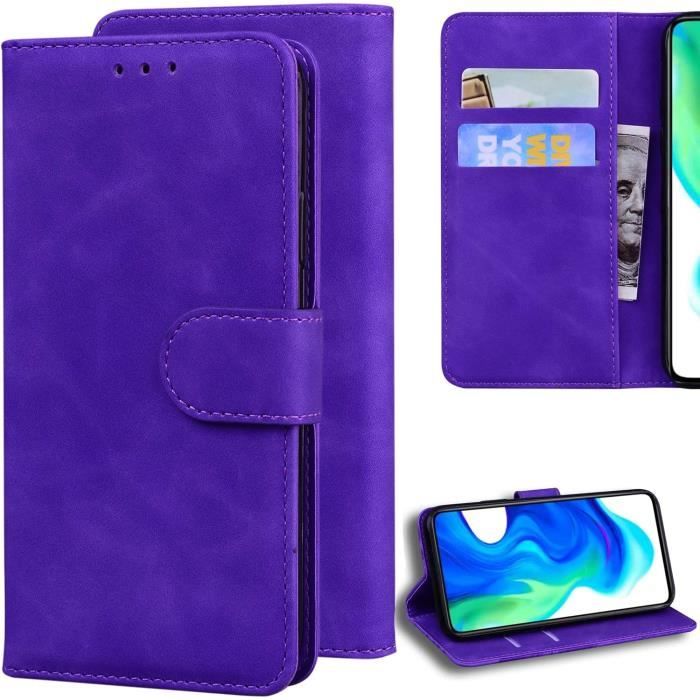 Étui pour UMIDIGI F3 SE housse à rabat de protection sac pliant livre