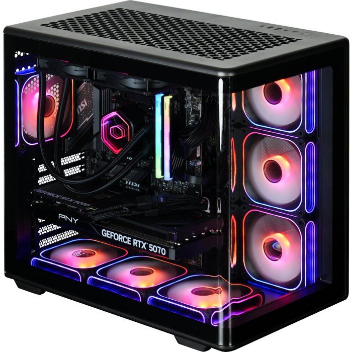 PC Gamer powered by COOLER MASTER Sans Windows AMD Ryzen RTX 5070 12 Go RAM DDR5 SSD