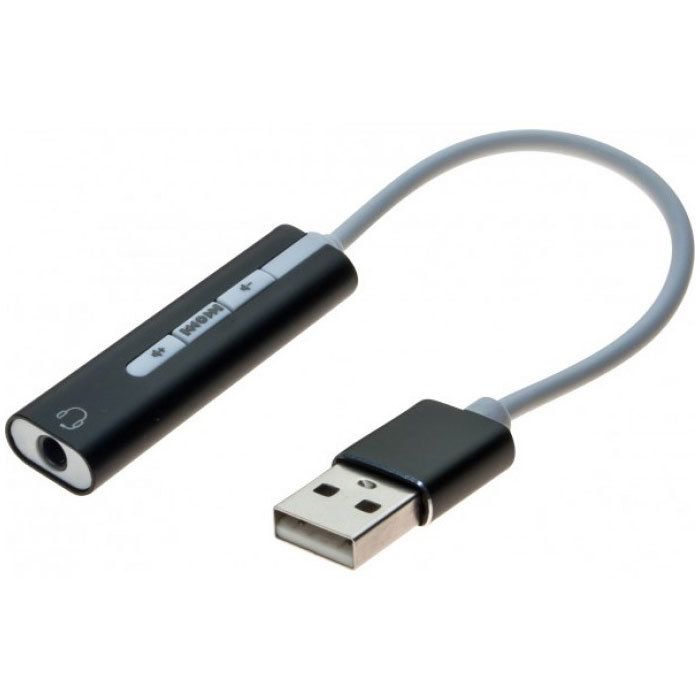 Dexlan CARTE SON INTERNE USB-A - Carte son USB Type-A vers connecteur Jack 3.5 mm