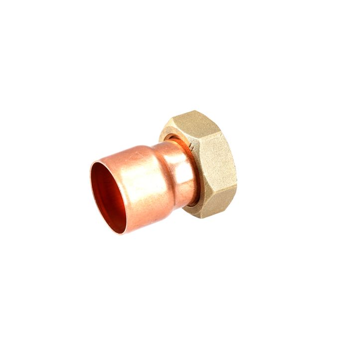 Raccord laiton - GARIS - D12105B - F15x21 (1/2) - À souder - Pack 2 pièces