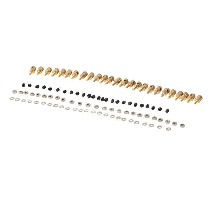 Lot De 6 Tiges De Traction En Métal Pour Télécommande De Voiture Wltoys 1/18 A959 RC Car Rouge Vert 45 Mm (vert) | Leroy Merlin