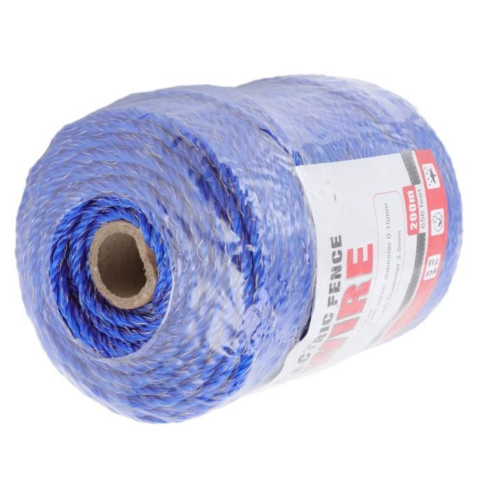 Cable Acier Clôture électrique Polywire, Clôtures Poly Wire Conductivité électrique Ceinture De Securite