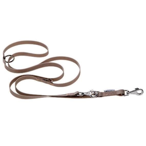 Ferplast Evolution laisse chien 1 6 x 200 cm polyester/PVC gris - réglable imperméable anti-UV Ferplast Evolution laisse chien 1 6 x 200 cm polyester/PVC gris - réglable imperméable anti-UV