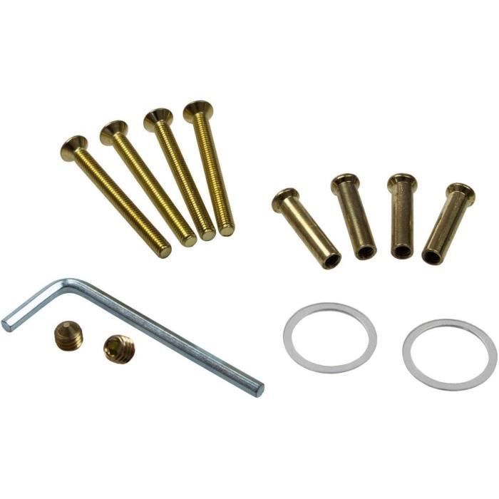 Kit 20 Pièces Vis M5 Avec Rondelles Et Pinces U - Fixation Aile, Passage De Roue, Soubassement Voiture