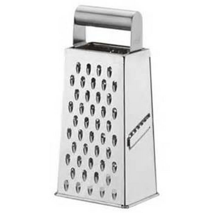 râper trancher râpe en inox 4 faces Râpe carrée en inox Râpe 25 x 10 x 8 cm