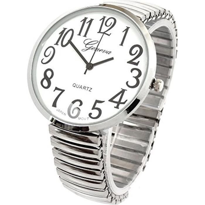 Ensemble De Montres Geneva Superior Homme & Femme - Quartz, Boîtier Acier - Neuves Avec étiquettes - Style Assorti