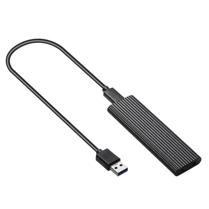 Boîtier Externe USB 3.0 Pour SSD/HDD 2,5 Pouces - Compatible SATA, Plug & Play, Support Jusqu'à 3 To