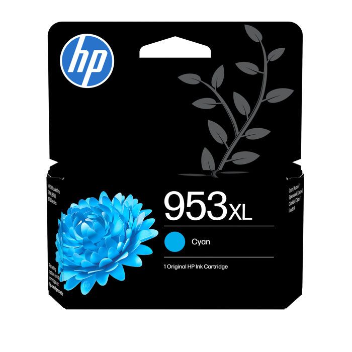 HP 953XL 18 ml à rendement élevé cyan original Officejet cartouche d'encre