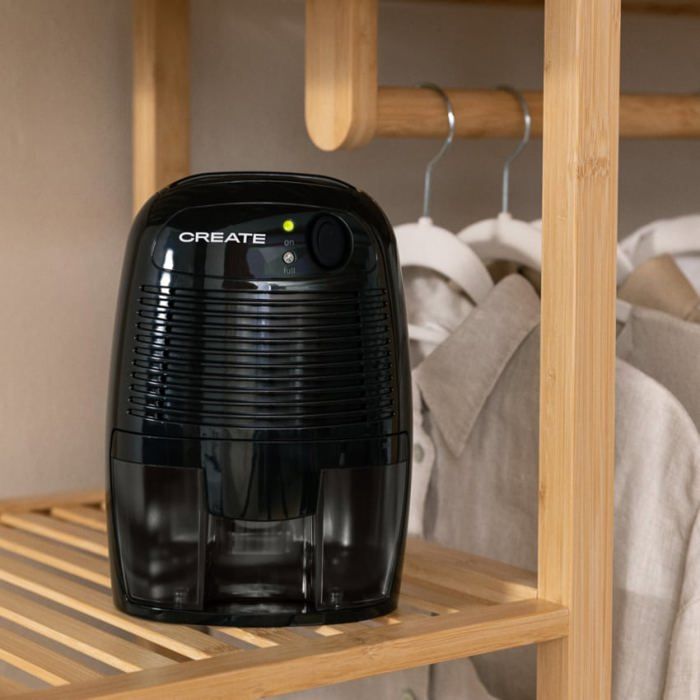 Déshumidificateur - Create - DRYPLUS 500 - 500 ml - Ultra-silencieux - Système Peltier