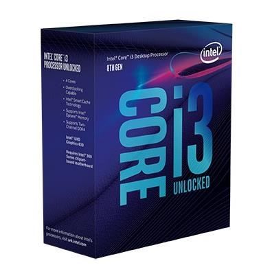 Vente Processeur PC INTEL Processeur Core i3-8100 Coffee Lake - 3.60GHz - LGA 1151 pas cher