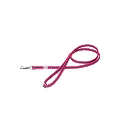 Julius K9 Julius-K9Super-grip Laisse avec poignée et joint torique, 14mm x 1.2m, Rose/gris - 218GM-PN-1,2HS