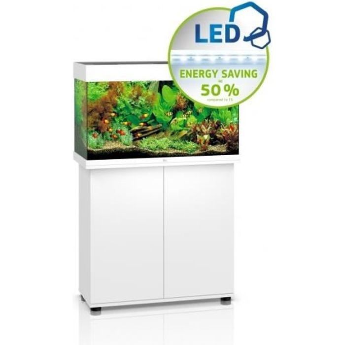 Meilleurs prix pour JUWEL AQUARIUM RIO 125 LED 81x36x50CM blanc