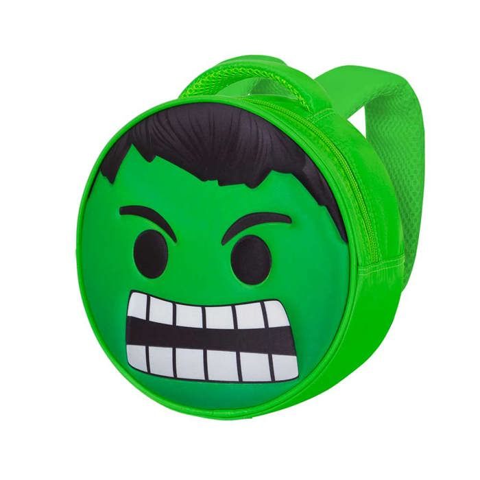 Kit Masque Et Gants Géants Hulk Enfant - Accessoire Déguisement Marvel Officiel, Taille Unique Vert