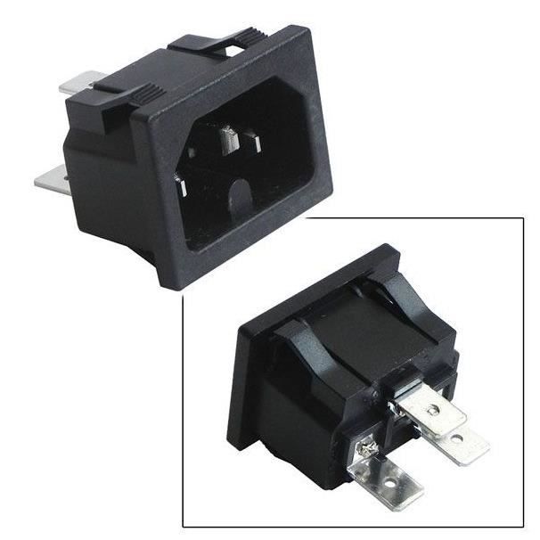 CONNECTEUR 3 COSSES MALE SUR CHASSIS POUR GAUFRIER LAGRANGE * 019101 C072287 109006 019622 - vue 2