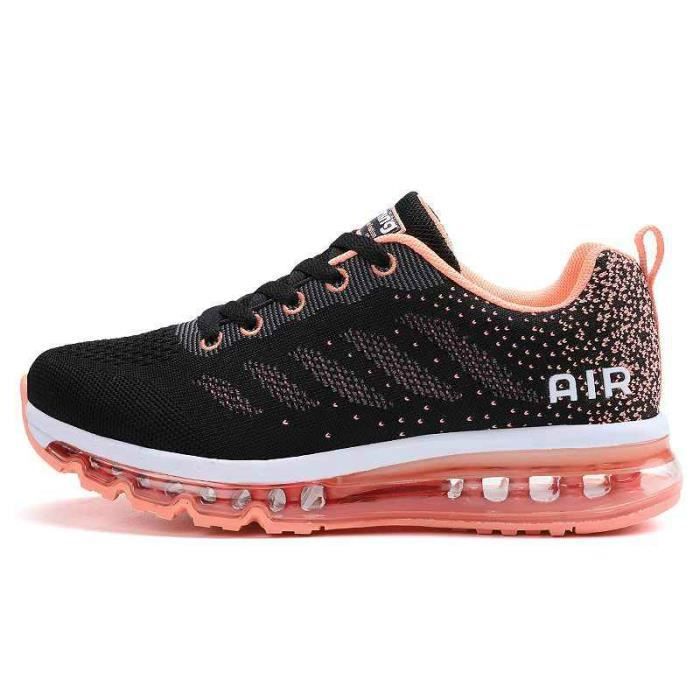 Homme Chaussure de Sport Baskets de Running Gym Fitness Course Sneakers  Basses Orange Orange - Cdiscount Chaussures